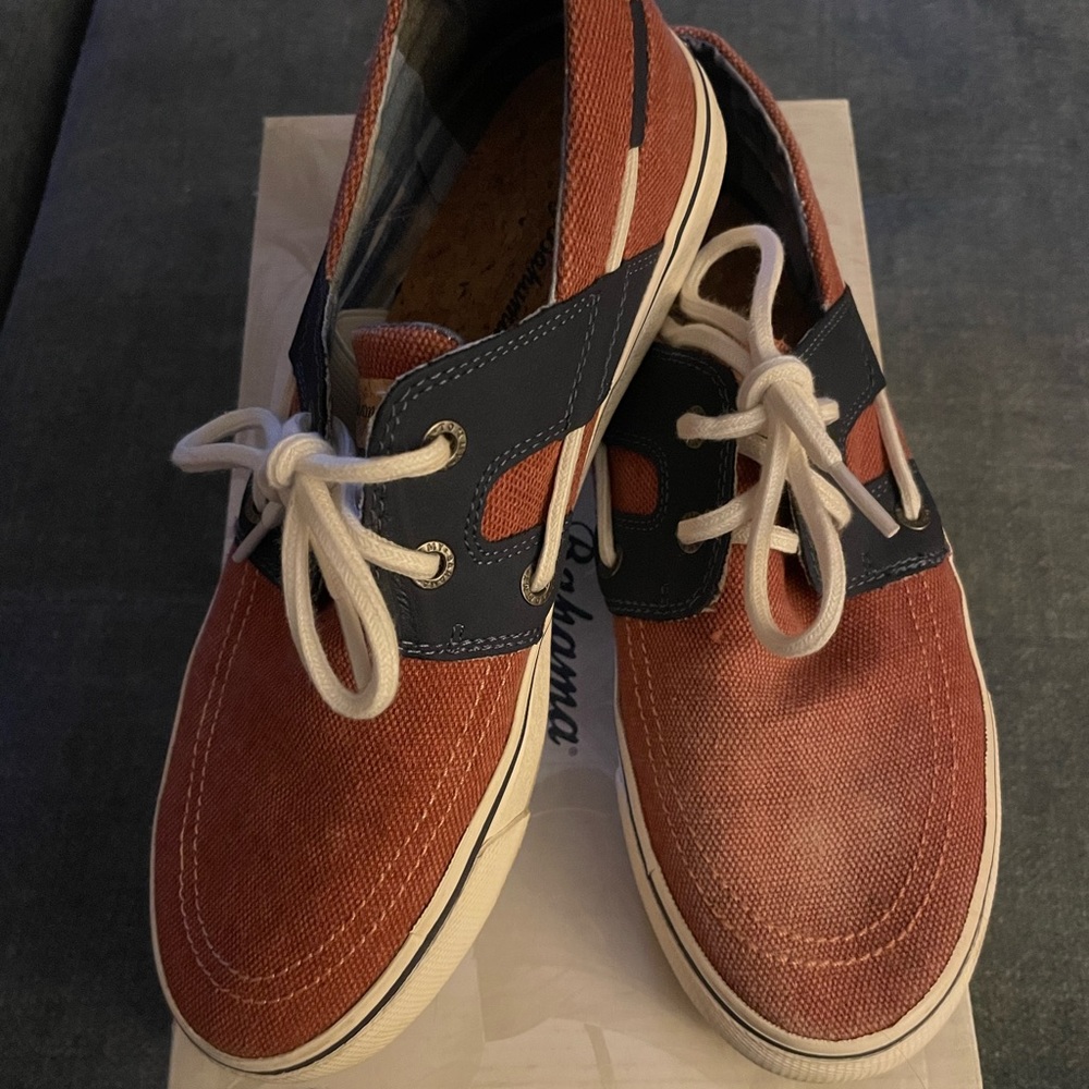 Tommy Bahama Stripe Breaker Canvas Shoe
